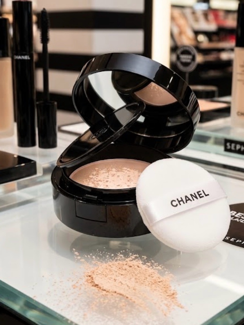 CHANEL Loose Powder Natural On-the-go Finishing Powder Shade 12 Rosy Light NIB